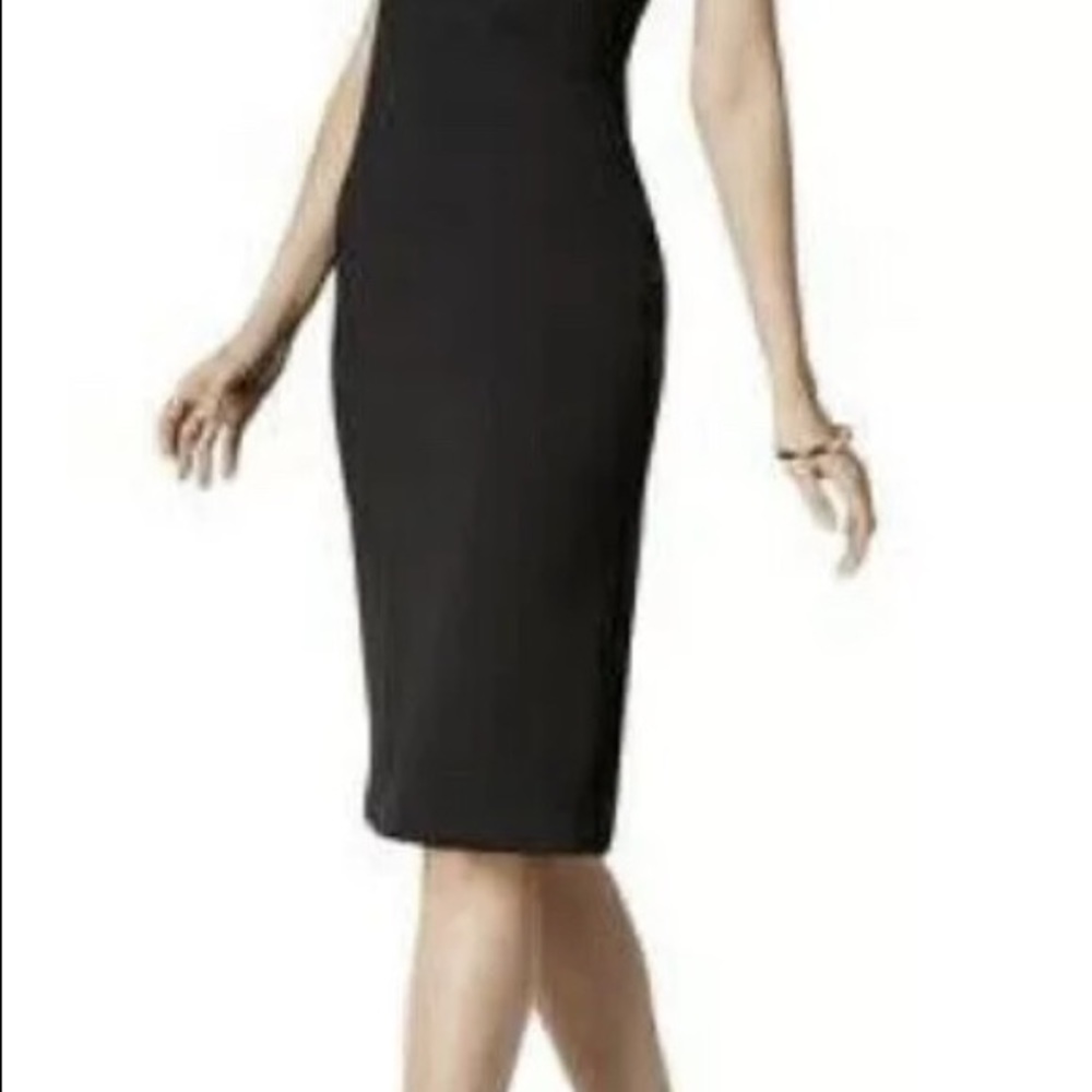 Bar III Jewel Neck Sleeveless Dress Knee Length XS - Picture 2 of 3